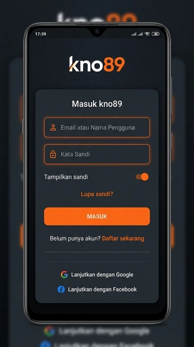 Panduan Masuk Akun kno89 untuk Pengguna Android